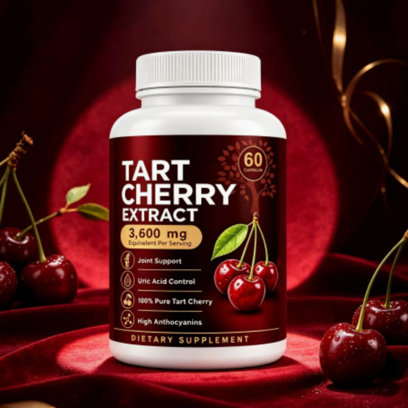 Santé Gélules d'extrait de cerise 60-Count