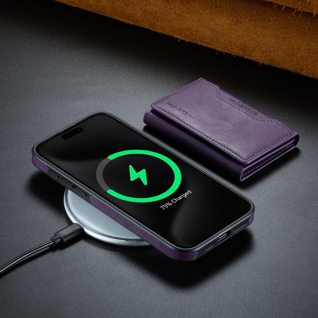 Chargeur sans fil de carte de téléphone mobile multicarte