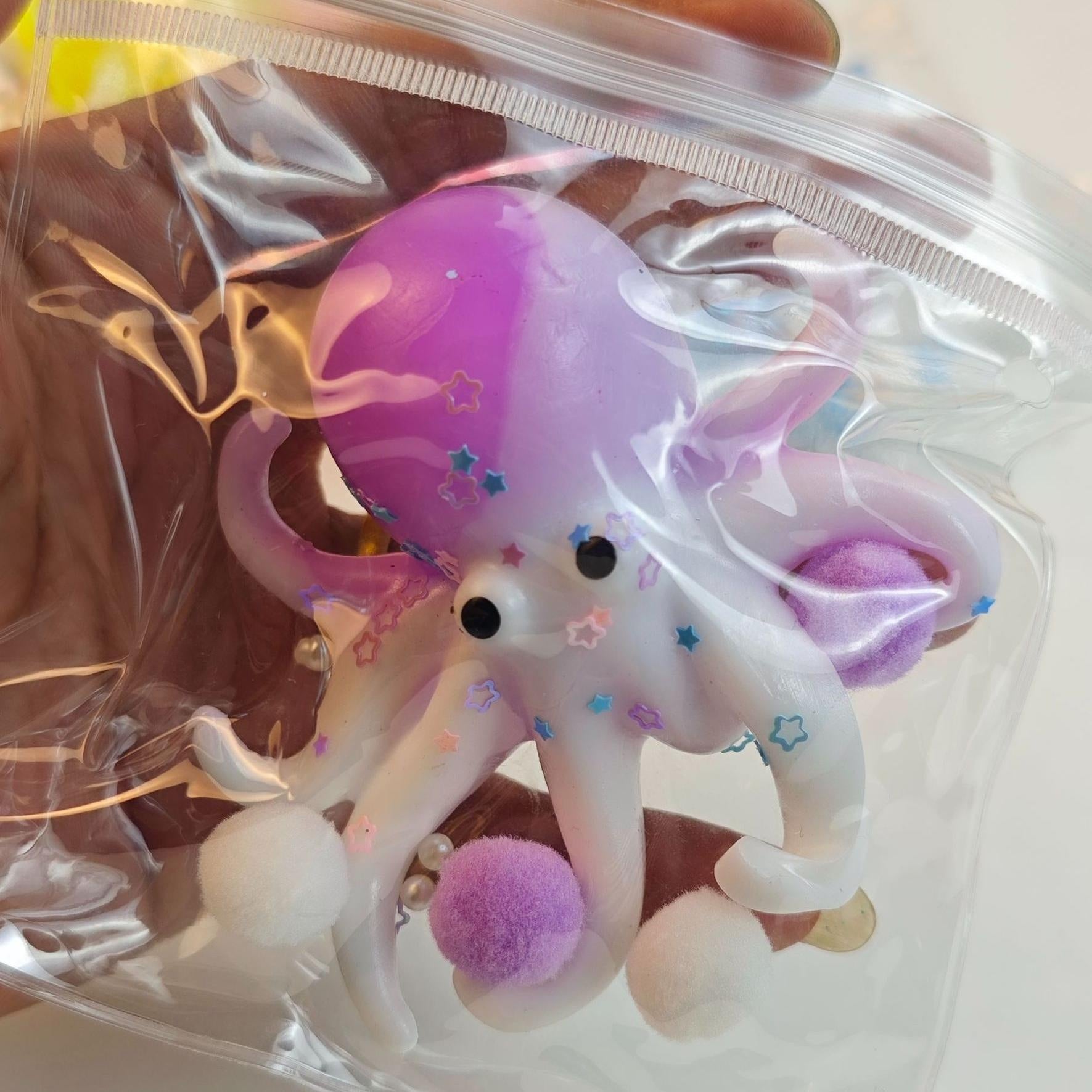 Octopus et calmars Squishy Jouets ultra doux