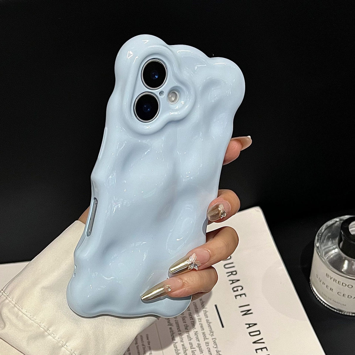 Coque de téléphone couleur solide Macaron créative et polyvalente