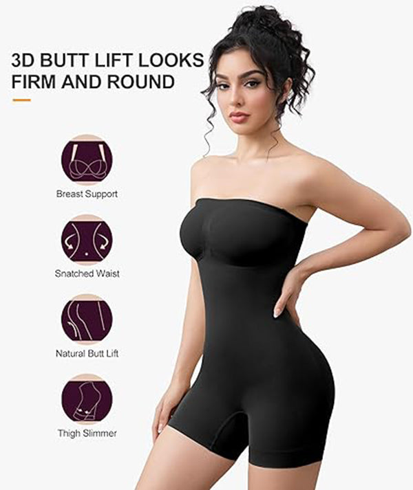 Vêtements de forme bandeau hors épaule Combinaison pour femmes