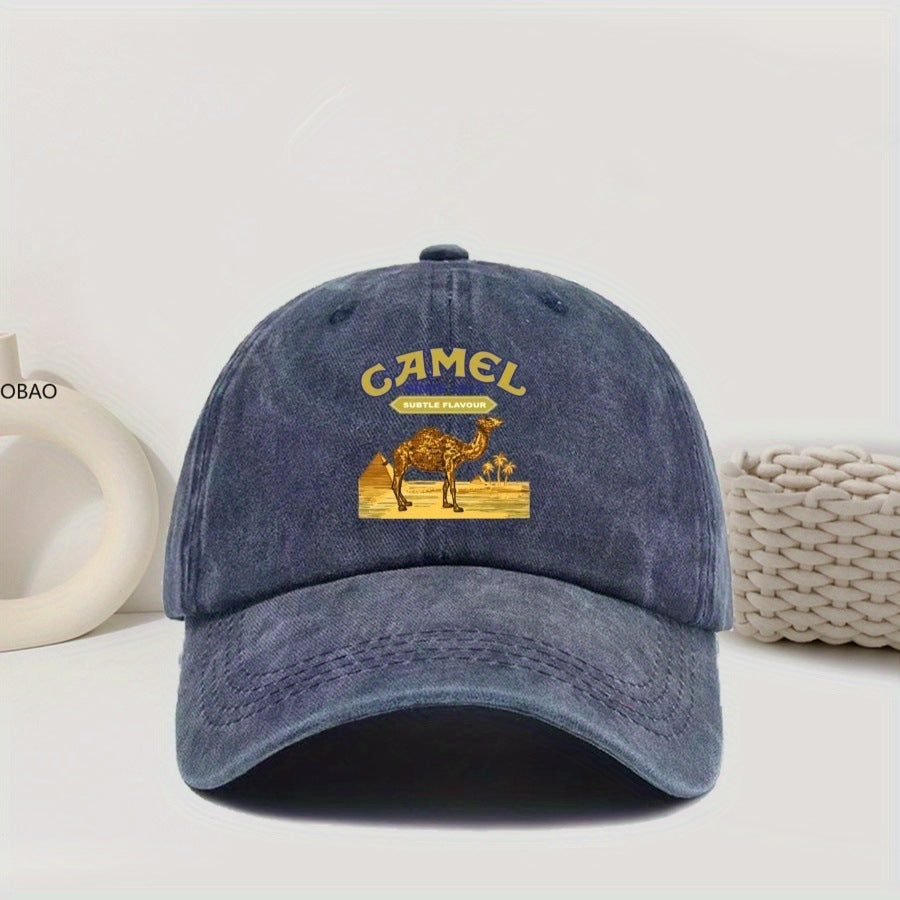 Hommes Outdoor simple tout-lot brodé lettre Casquette de baseball