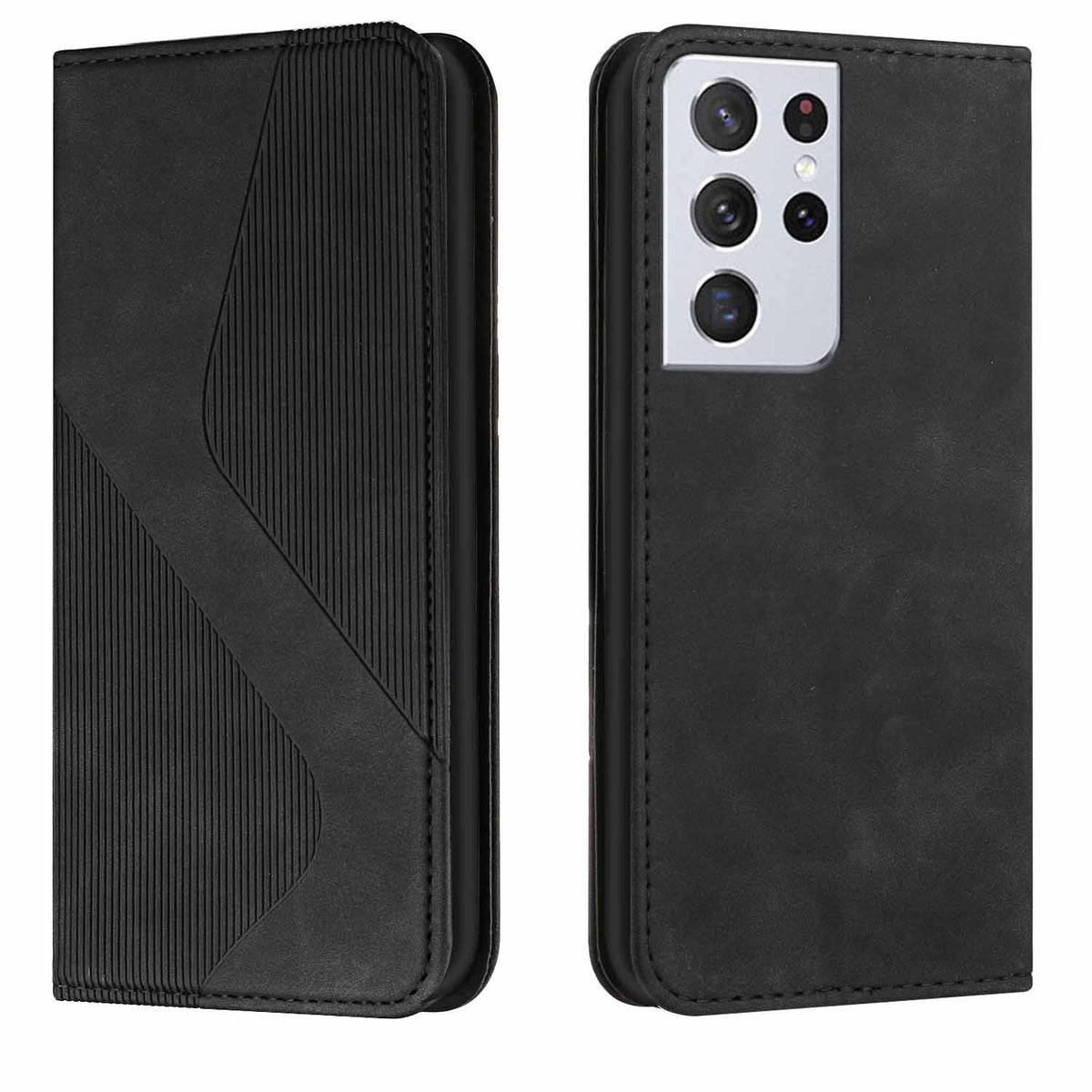 Aspiration magnétique du boîtier de téléphone en plastique Flip