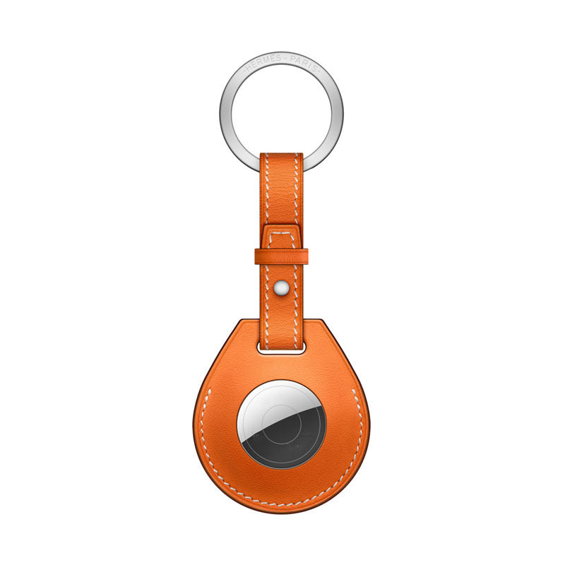 Couverture de protection PU Sling de luxe pour Apple AirTag Shockproof Porte-clés résistant aux rayures Co
