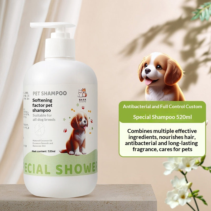 Shampooing de chien pour désodoriser et soulager la démangeaison