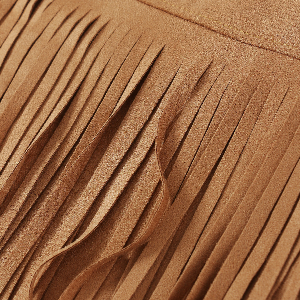Tasseled Midi Skirt de style européen et américain