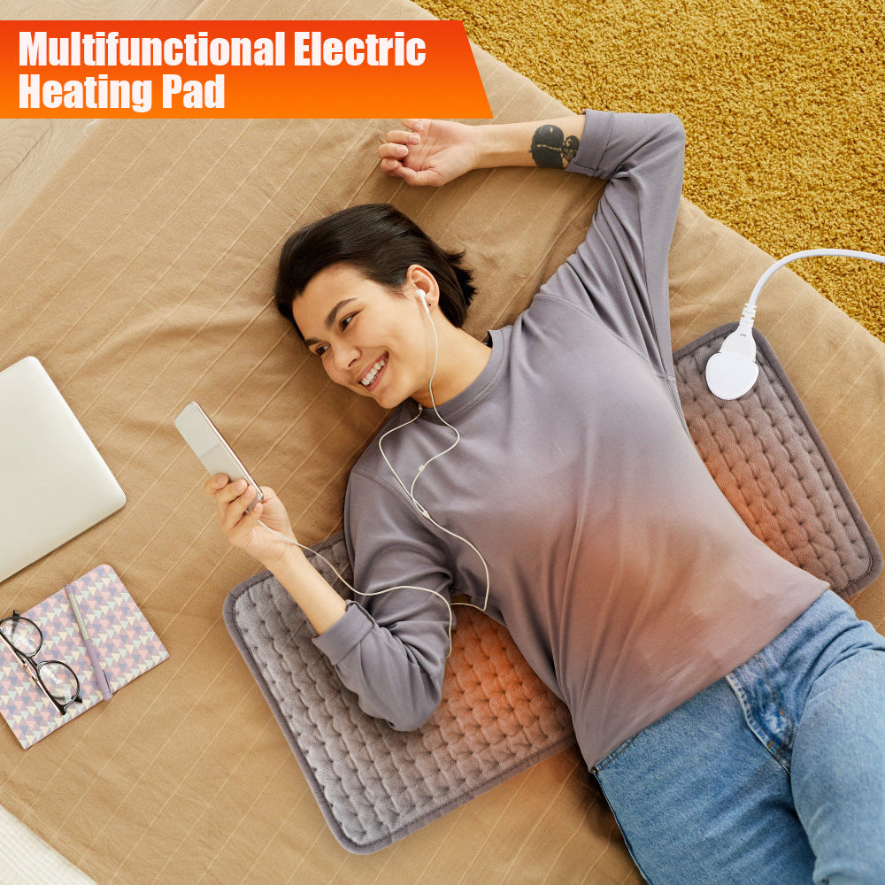 Couverture chauffante électrique confortable de 10 niveaux pour le corps