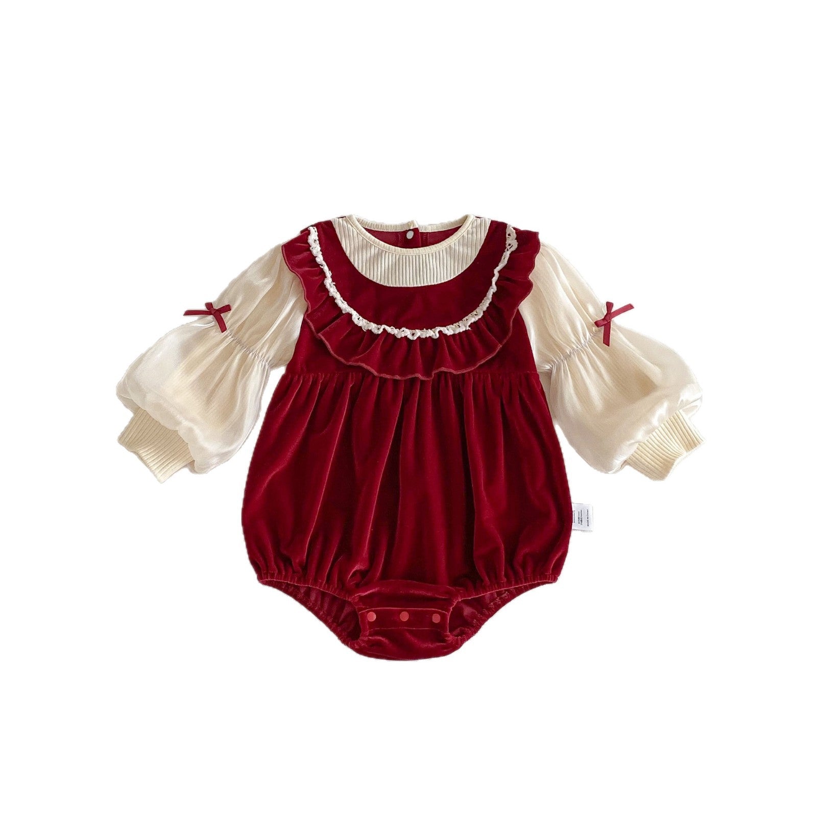 Maillot de saut en col rond bébé