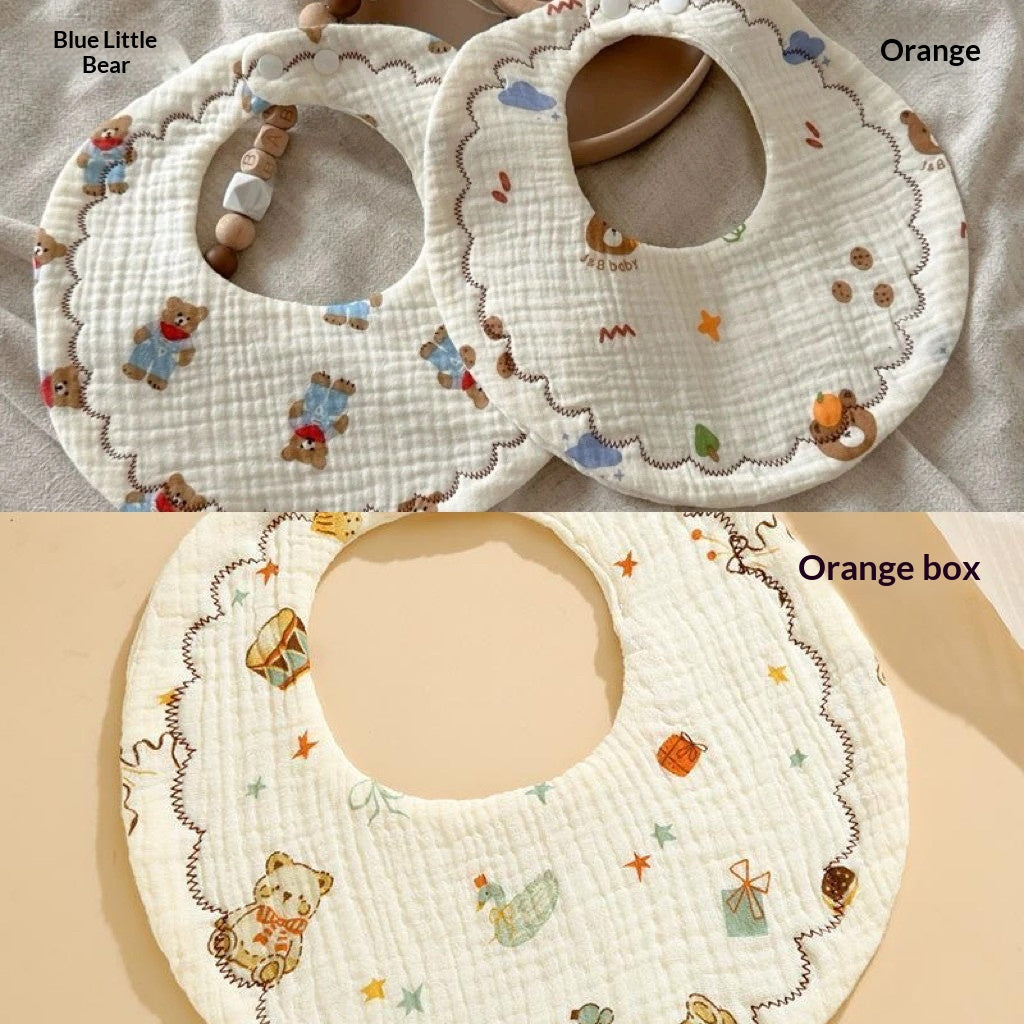 Bébé nouveau-né pour garçons et filles Absorbent fait de coton pur à six couches