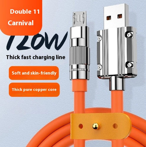 Zinc Alloy Mobile Phone Data Cable