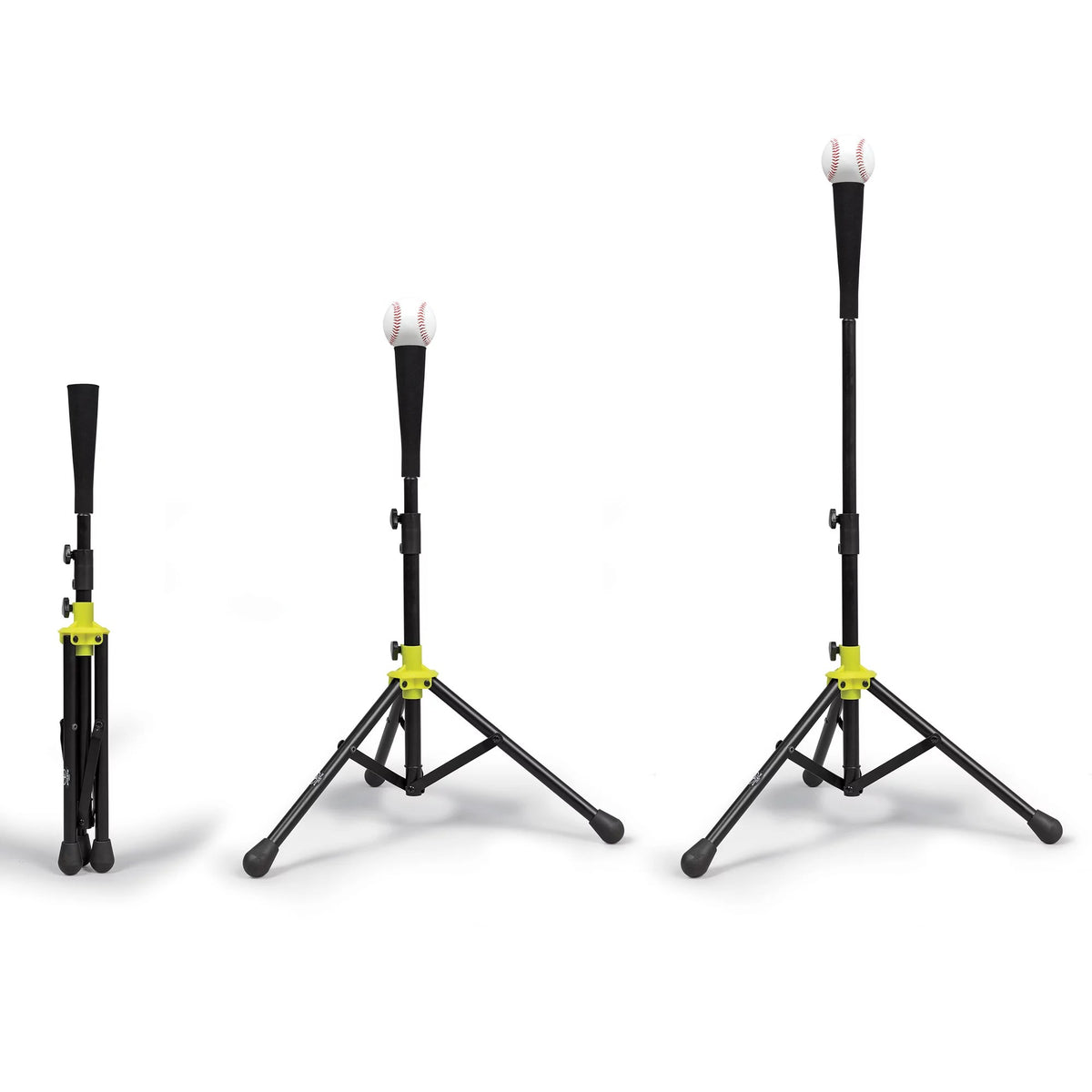 Baseball Trainer Portable Softball Practice Tripod T Stand Portable Holder Clubs