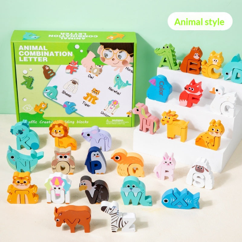Puzzle animal 3D éducatif pour enfants