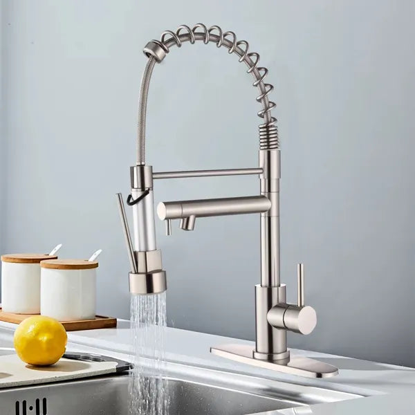 Robinet de cuisine avec pulvérisateur