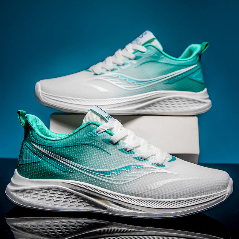 Chaussures de course léger respirant avec des semelles douces pour les étudiants tous les jours