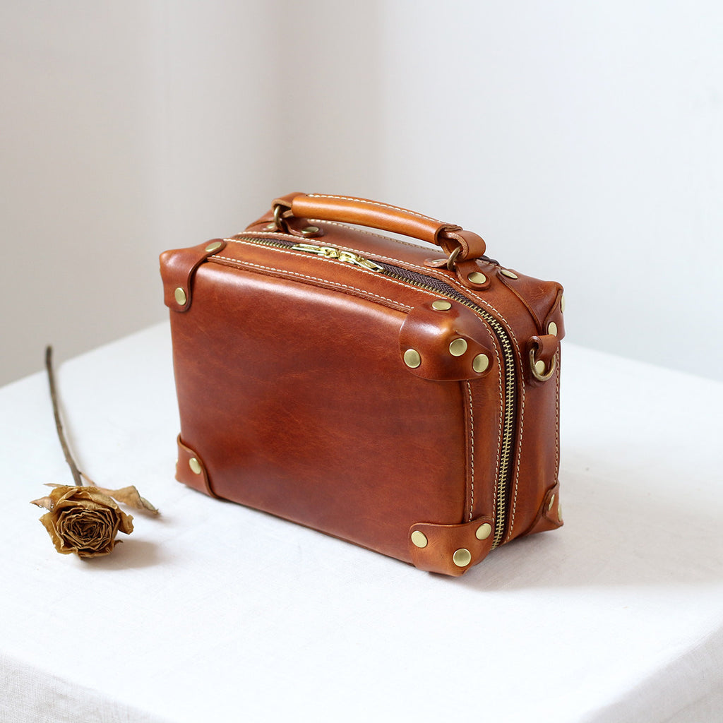 Valise retro de style américain