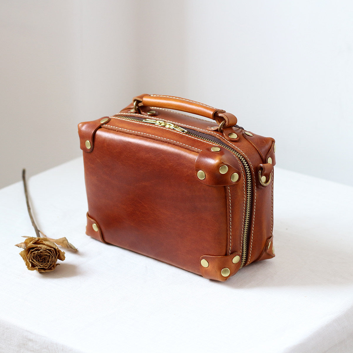 Valise retro de style américain