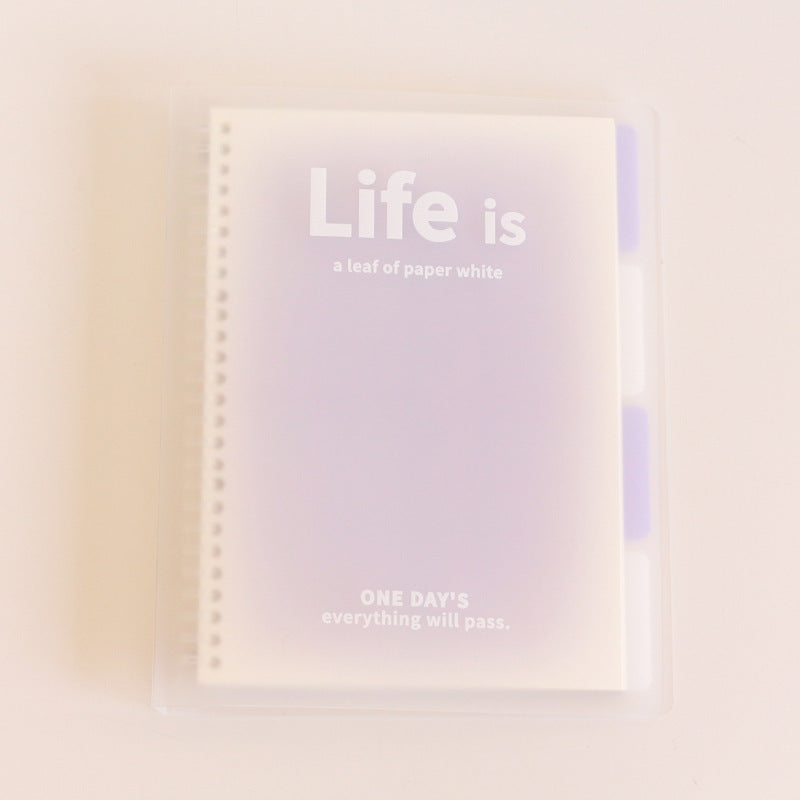 Mode Colorful Personnalité Carnet de notes simple