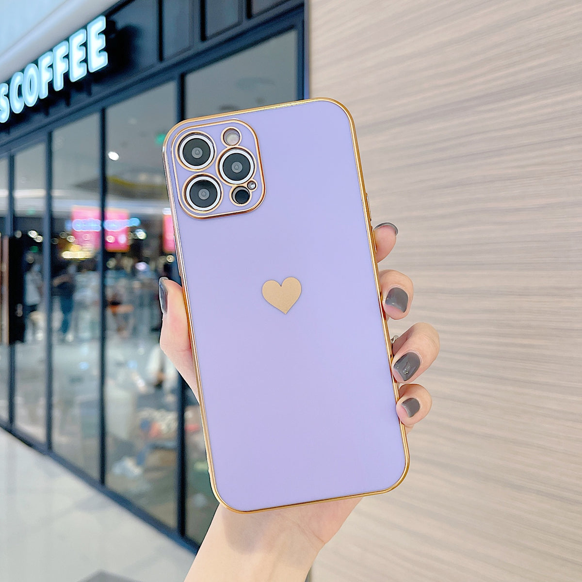 Électroplaquage givré petit amour pour Xs78p couple