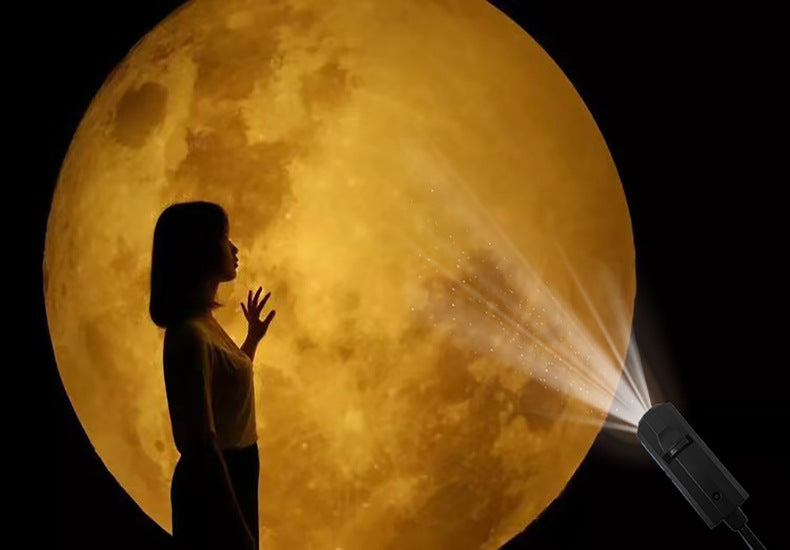 Lampe de projection Lune Starry Sky Petite lampe de nuit