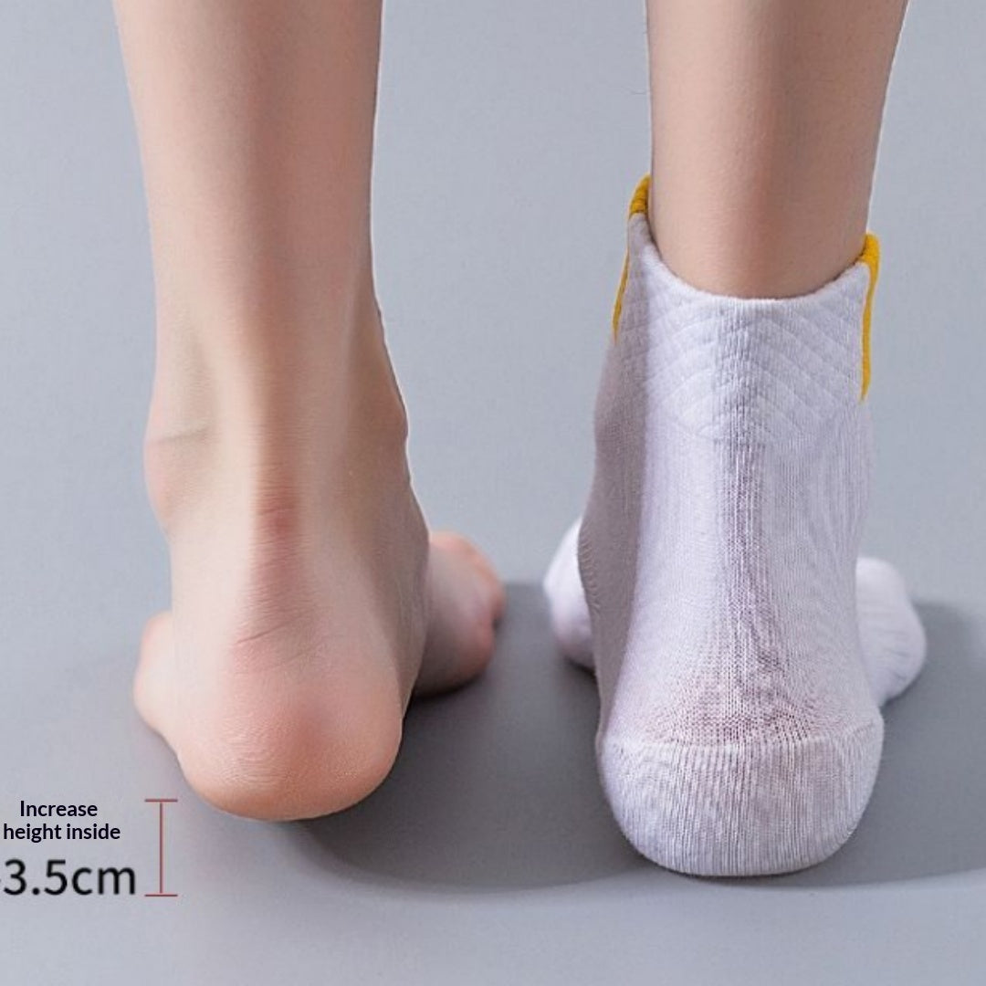 Invisible Height Increase Heel Anti-Cracking Silicone Socks Insoles