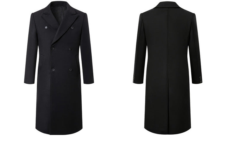 Manteau de trench à manches courtes pour hommes