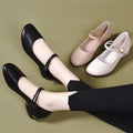 Chaussures Fashionnable Chunky-heel Flat Femmes