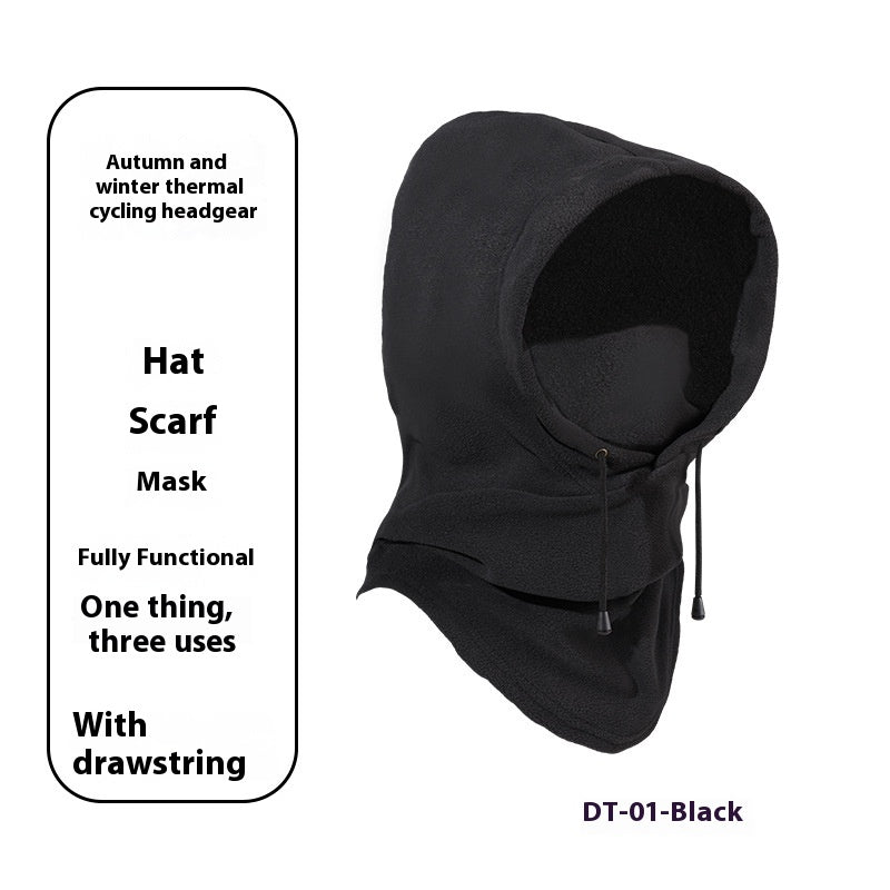 Masque de sport en automne et hiver thermique et coupe-vent