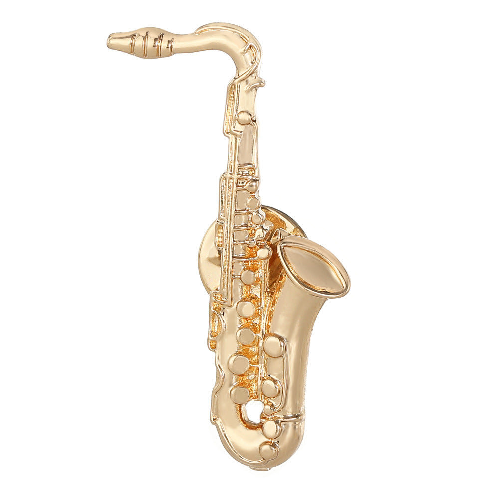 Broche à thème musical personnalisé en forme de note