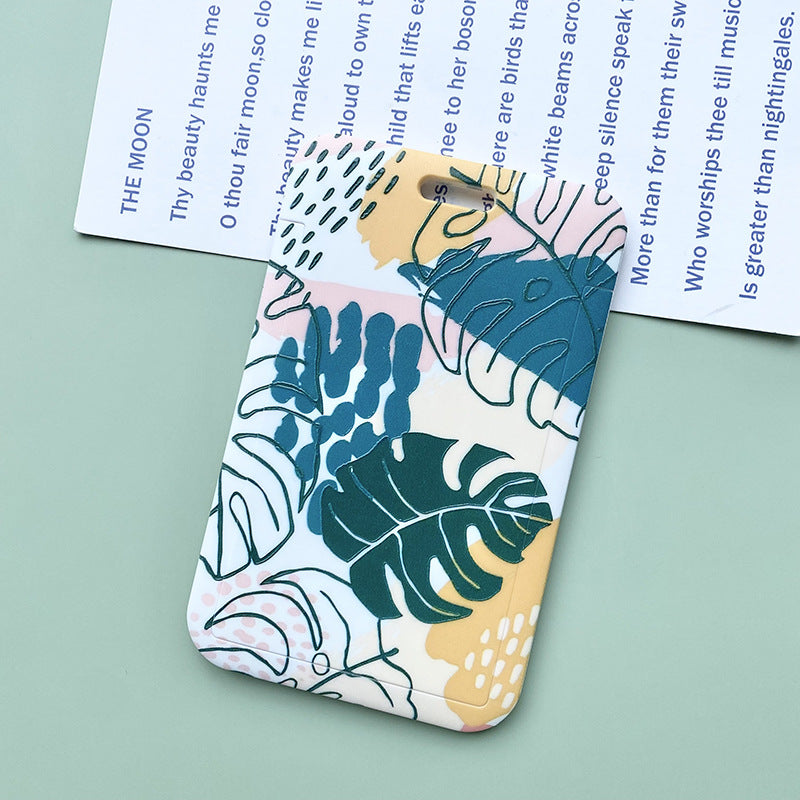 Série de plantes vertes Couverture de lanyard de mode simple