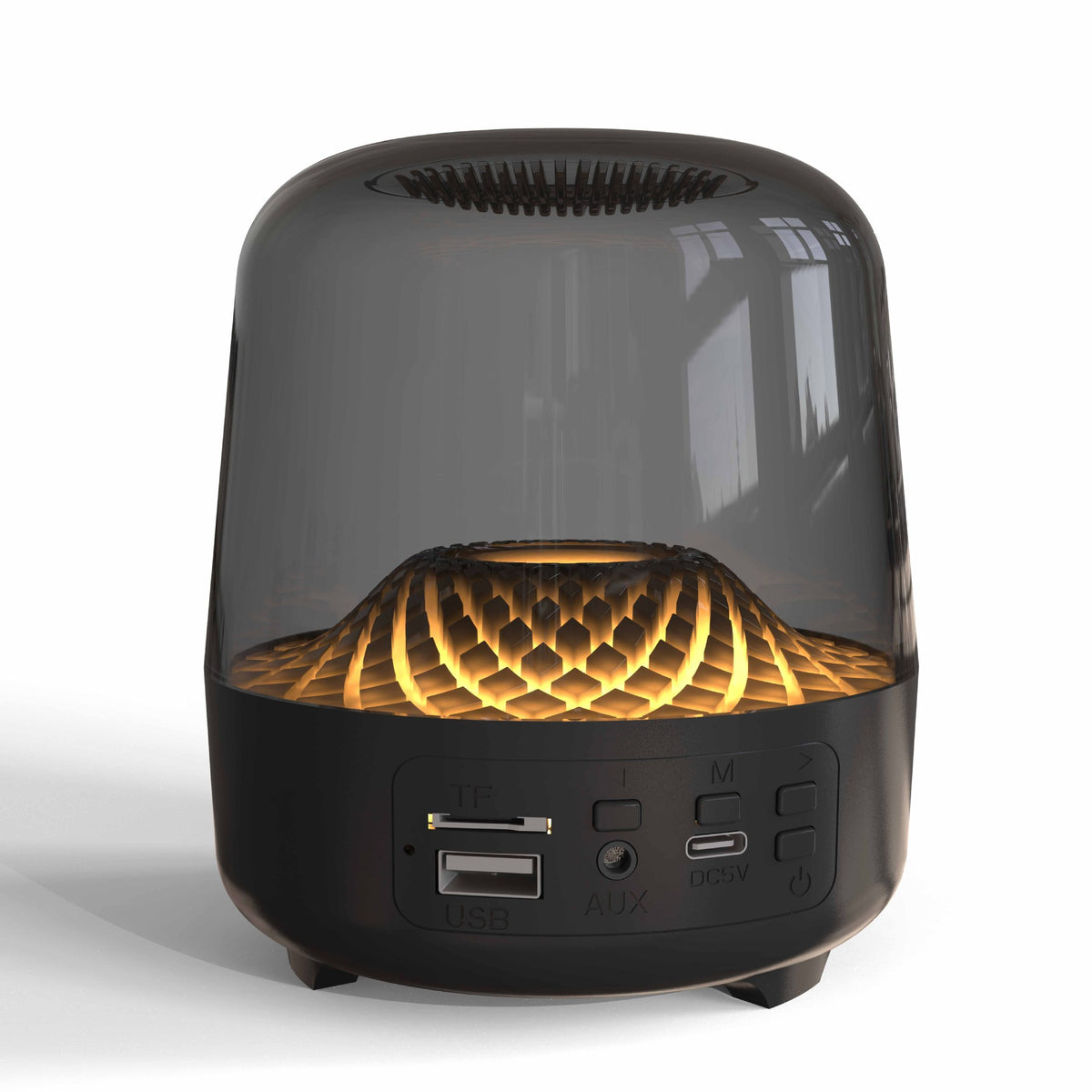 Sous-woofer de bureau Bluetooth Audio Black Gold Haut-parleur