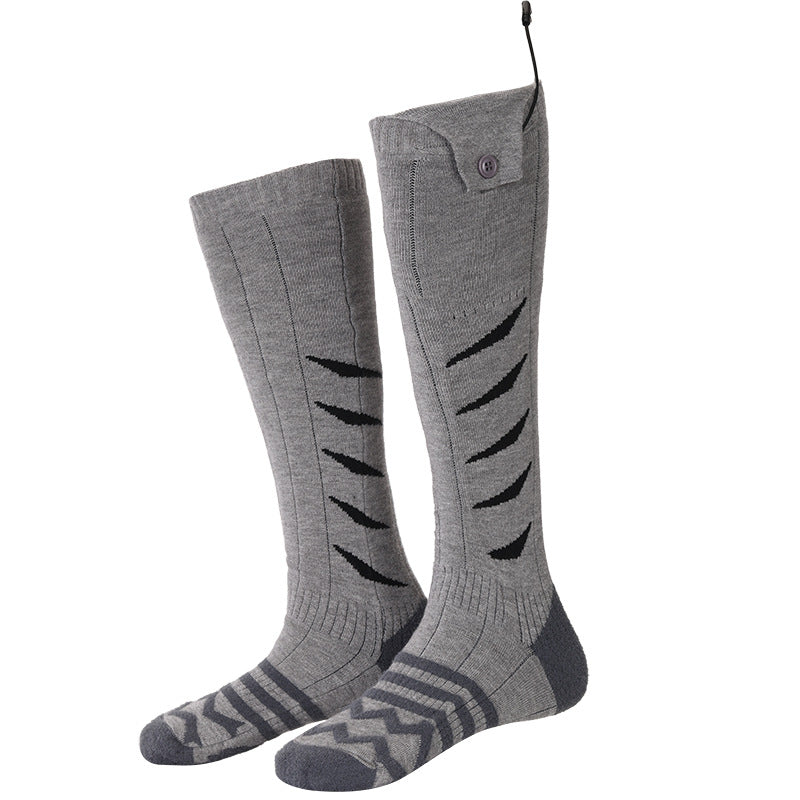 Chaussettes d'hiver de moto d'équitation chaud long