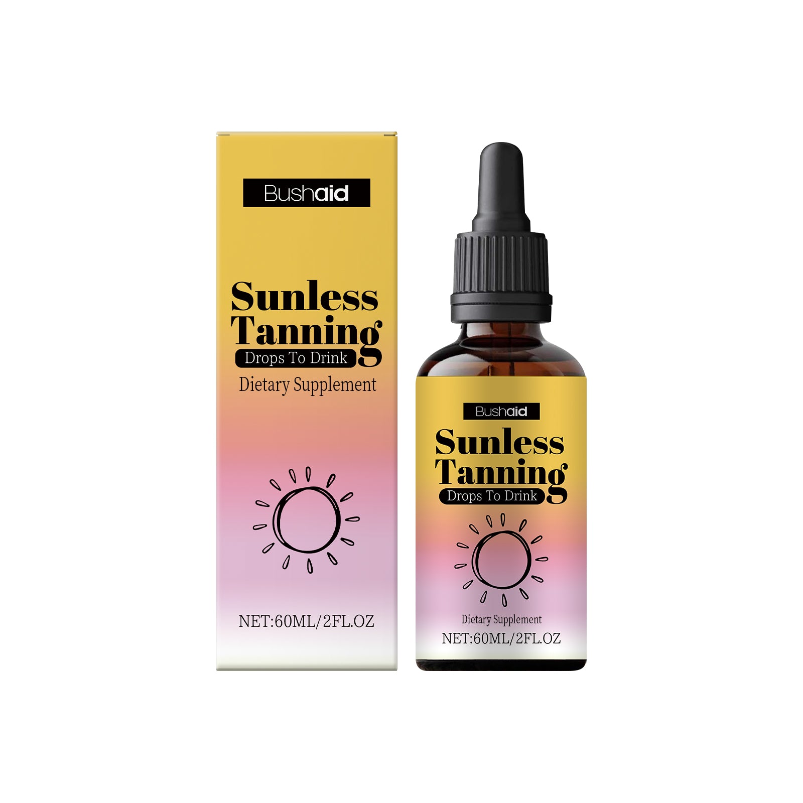 Gouttes de tannage Orale 60ml