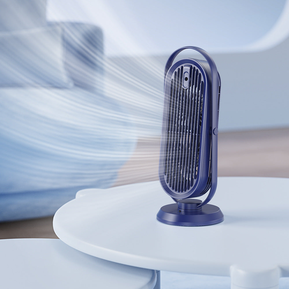 Shaking Head Spray Bureau Batterie Télécommande Ventilateur Maison Grand Vent Humidifi