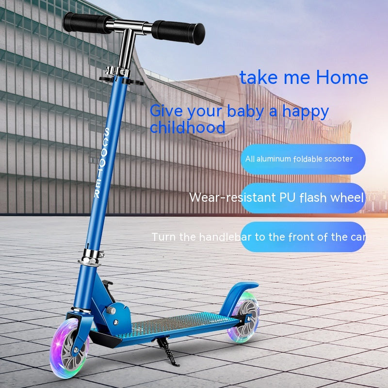 Aluminium alliage scooter enfants Walker voiture