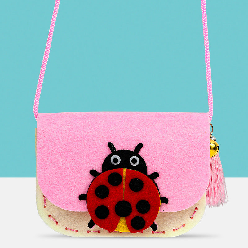 Caricature Non-tissé Sac Pâte de maternelle Package de matériel Jouets éducatifs