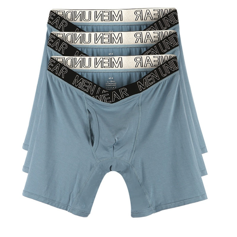 Slips de boxeur respirant pour homme en forme de V pour la course et la forme physique