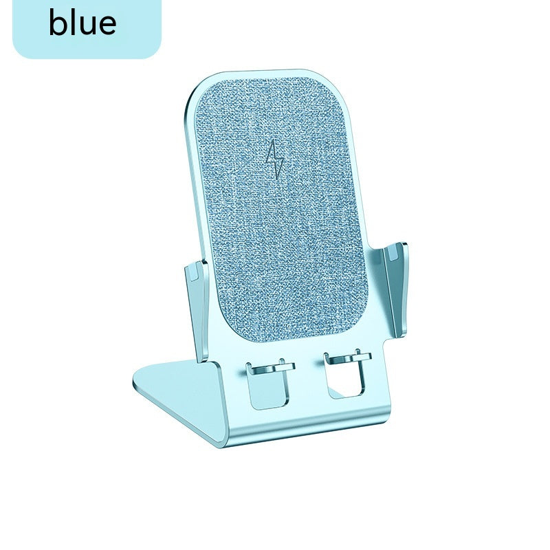 Support de bureau mobile en métal charge rapide