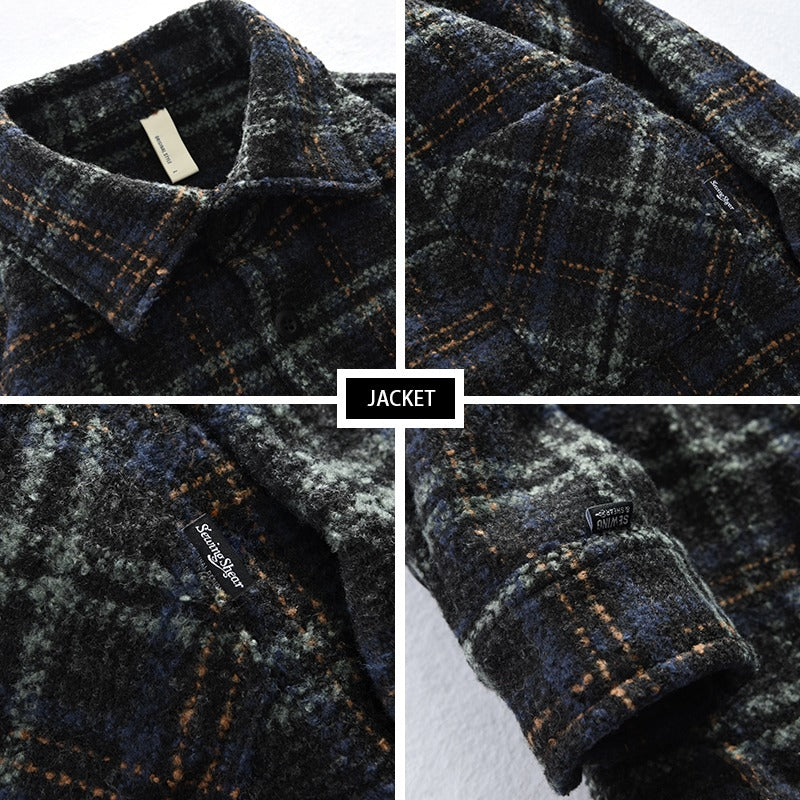 Veste à manches longues casual homme avec une sensation premium