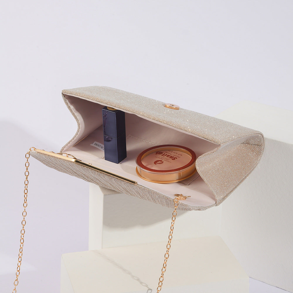Clutch de soirée pour femmes vintage avec sac d'oreiller en lambeaux Socialite Party Banquet Tote