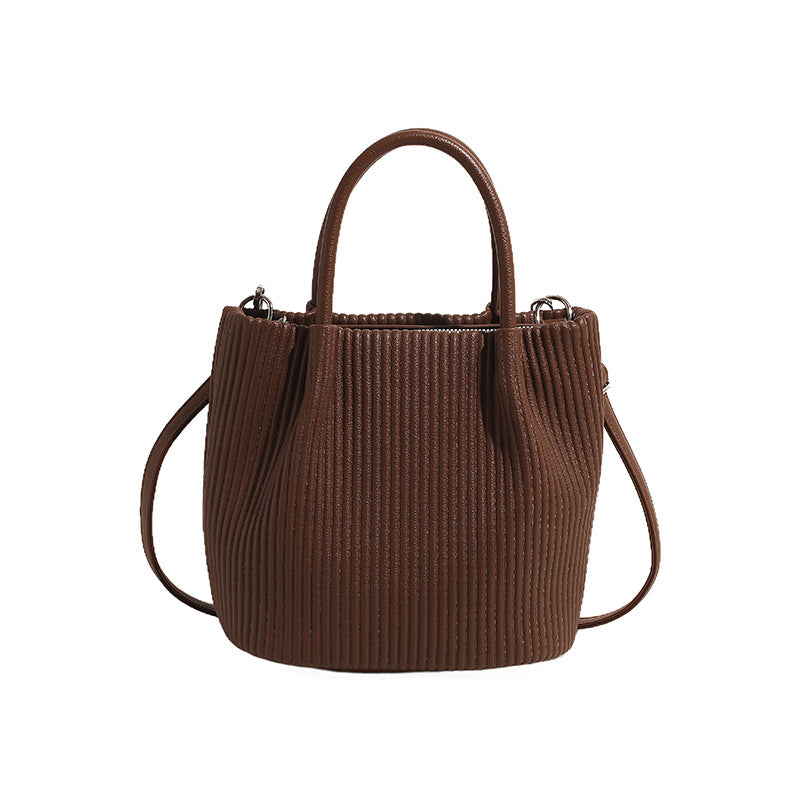 Sac transversal casual rétro chic à large bande pour femmes