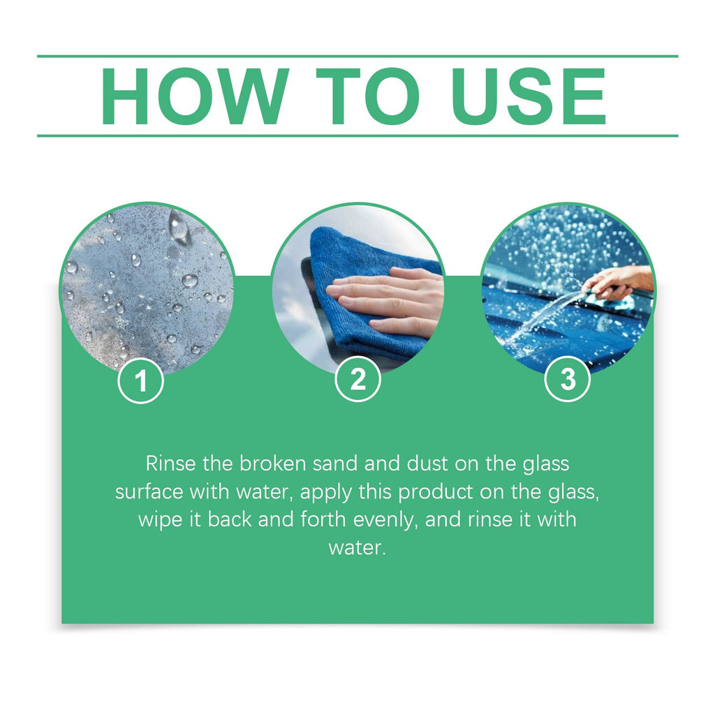 HOMONTH Automotive Windshield Glass Film Cleaner