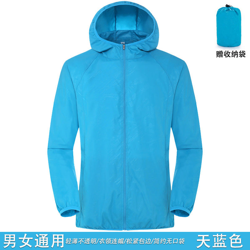 Vêtements de protection contre le soleil Couple Vêtements de peau de plein air Protection UV Femmes Sports Skin Win