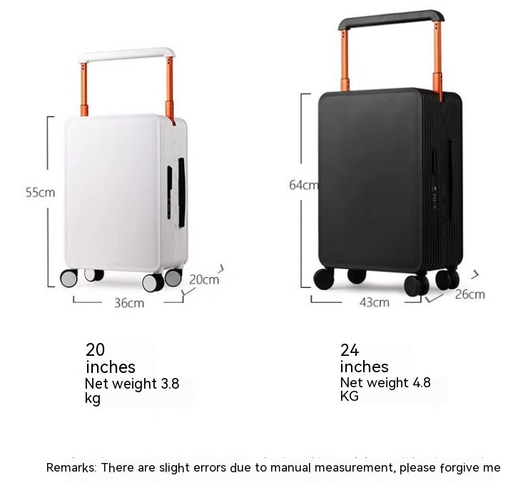 Porte-bagages large et belle valise pour femmes de grande capacité