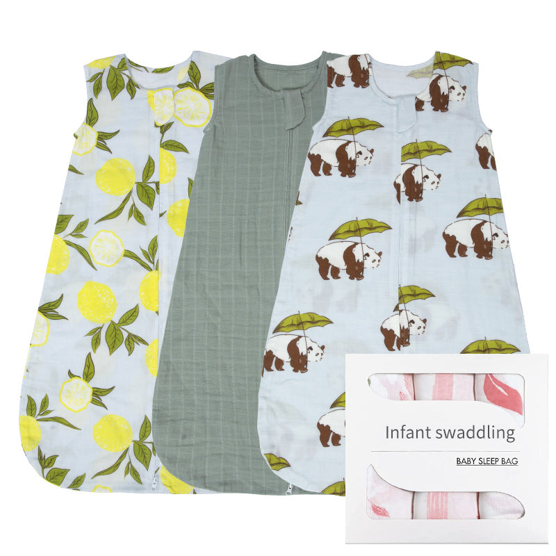 Bébé Gauze sac de couchage Veste
