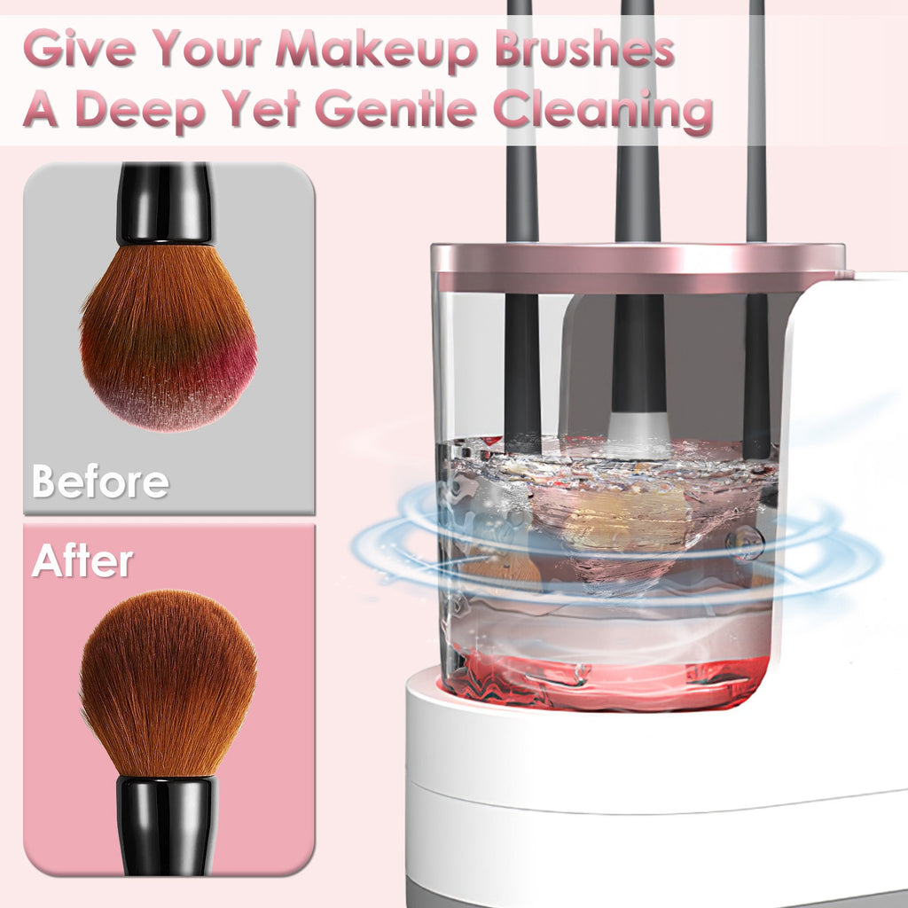 4 En 1 Nettoyeur de brosse électrique USB Powered Automatic Brush Blender Machine avec le temps