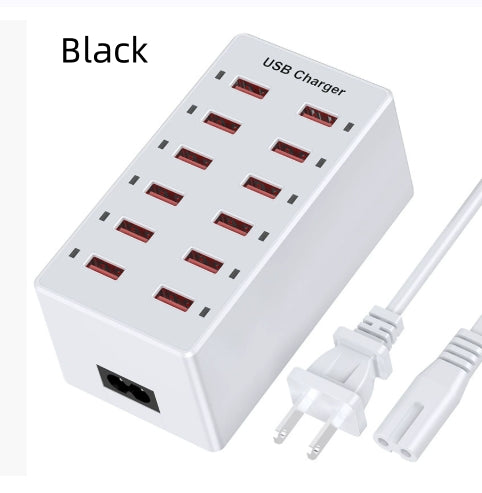 Chargeur multi-USB de 10 ports 60W