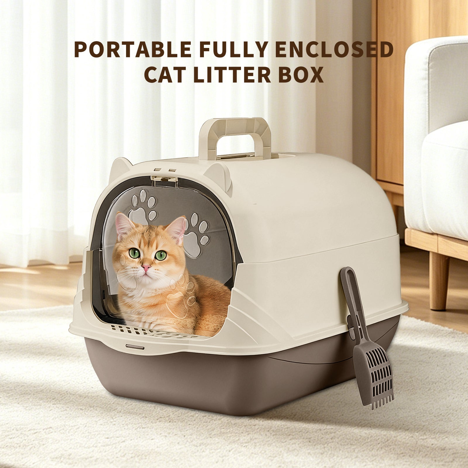 Uniquement prise de soi---Portable Litter Box