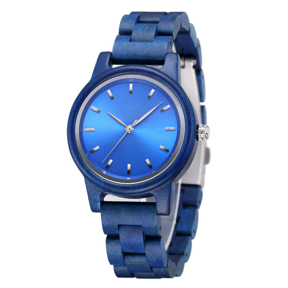 Ultra-mince Mode Simple Cadeaux Montre en bois