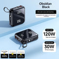 120W Super charge rapide 20000mAh Mini banque de puissance de haute capacité