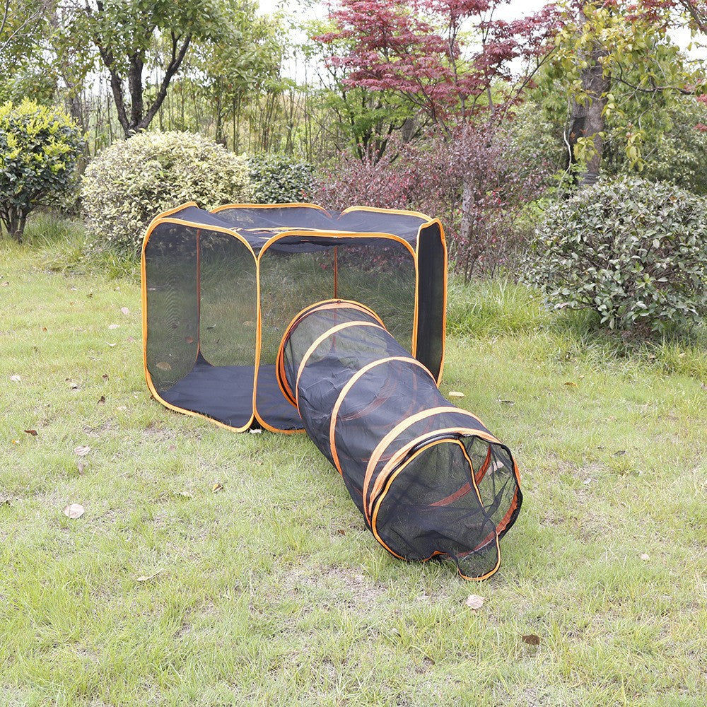 Tente pour animaux de compagnie Tunnel pour chats